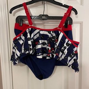 NWOT Eloquii two piece swim suit. Only tried on.